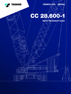 Tadano CC 28.600-1 Specifications