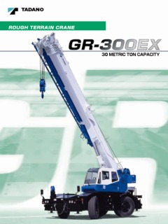 Tadano GR-300EX Specifications