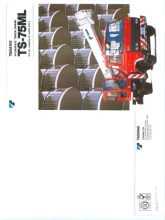 Tadano TS-75ML Specifications