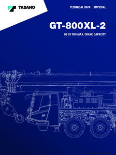 Tadano Specifications CraneMarket