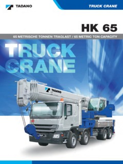 Tadano HK 65 Specifications