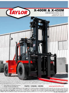 Taylor X-400M Specifications