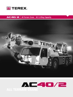 Terex AC 40/2 Specifications