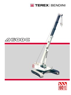 Terex Bendini A600C Specifications
