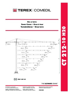 Terex Comedil CT 212-10 H20 Specifications