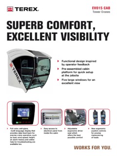 Terex CTL 630B-32 Specifications