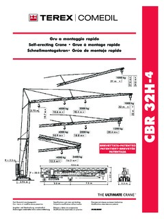 Terex Comedil CBR 32H-4 Specifications