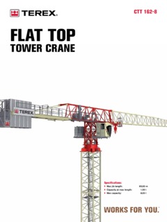 Terex CTT 162-8 Specifications