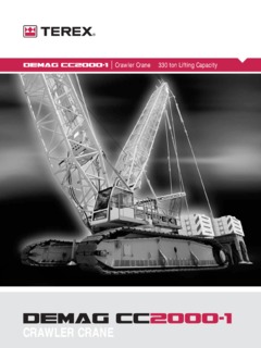 Terex Demag CC 2000-1 Specifications