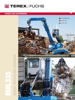 Terex Fuchs MHL 335 Specifications