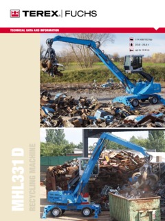 Terex Fuchs MHL 331 D Specifications