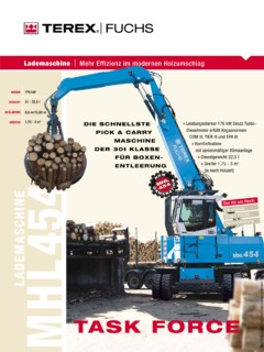 Terex Fuchs MHL 454 Specifications