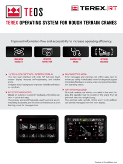 Terex TRT 40US Specifications
