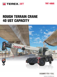Terex TRT 40US Specifications
