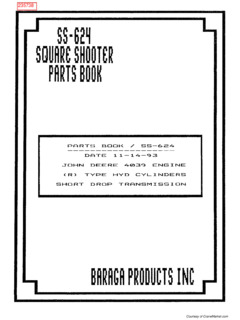 Terex SS-624 Specifications
