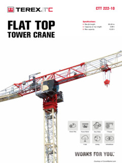 Terex CTT 222-10 Specifications