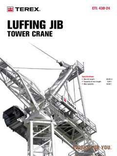 Terex CTL 430-24 Specifications