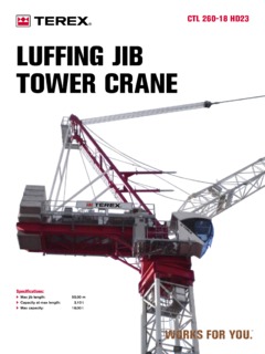 Terex CTL 260-18 HD23 Specifications