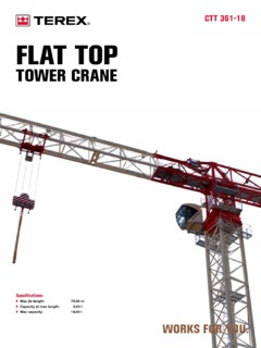 Terex CTT 361-18 Specifications