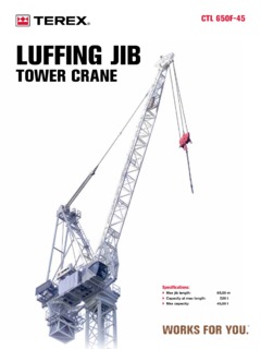 Terex CTL 650F-45 Specifications