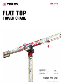 Terex CTT 202-8 Specifications