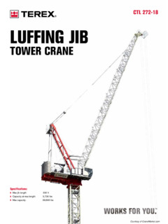 Terex CTL 272-18 Specifications