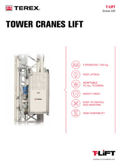 Terex CTT 721B-40 Specifications