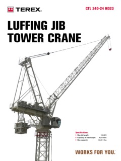 Terex CTL 340-24 HD23 Specifications