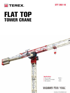 Terex CTT 202-10 Specifications