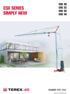 Terex CSE 40 Specifications