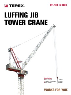 Terex CTL 180-16 HD23 Specifications