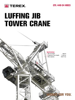 Terex CTL 440-24 HD23 Specifications