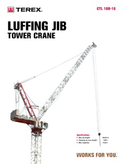 Terex CTL 180-16 Specifications