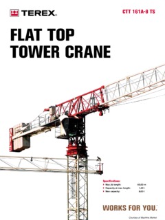 Terex CTT 161A-8 TS Specifications