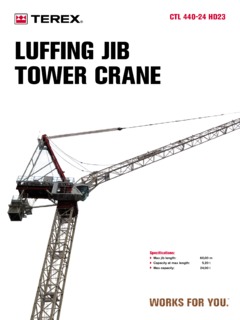 Terex CTL 440-24 HD23 Specifications