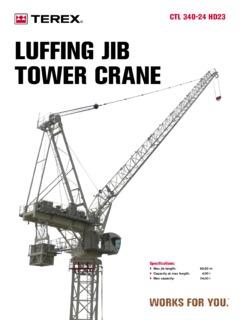 Terex CTL 340-24 HD23 Specifications