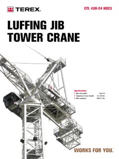 Terex CTL 430-24 HD23 Specifications