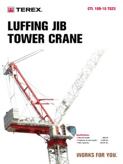 Terex CTL 180-16 TS23 Specifications