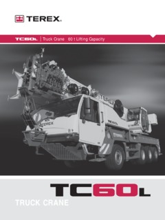 Terex TC 60L Specifications