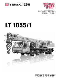 Terex LT 1055/1 Specifications