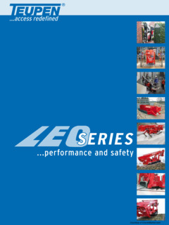 Teupen LEO30T Specifications