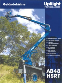 UpRight AB48HSRT Specifications