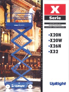 UpRight X20N Specifications