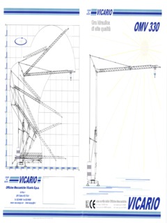 Vicario OMV 330 Specifications