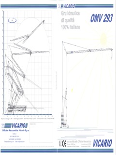 Vicario OMV 293 Specifications