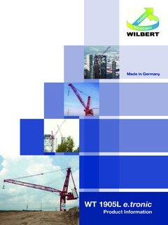 Wilbert WT 1905L e.tronic Specifications