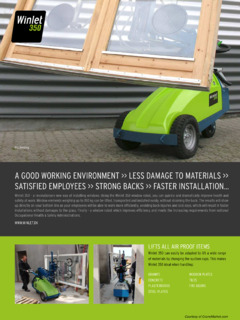 Winlet Winlet 350 Specifications