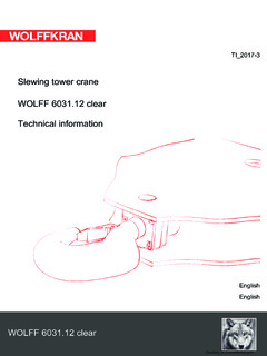 Wolffkran WOLFF 6031.12 clear Specifications