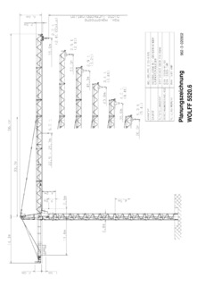 Wolffkran WOLFF 5520.6 Specifications