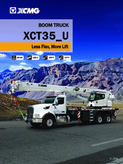 XCMG XCT35U Specifications